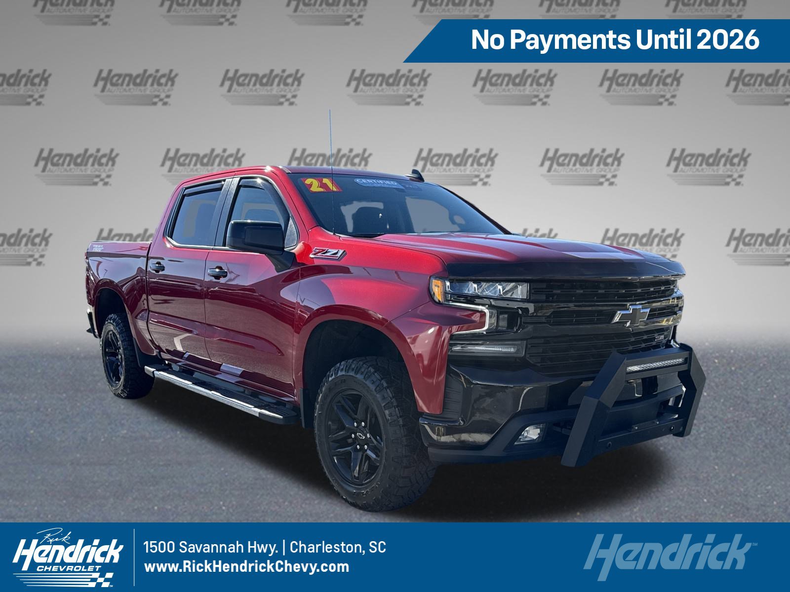 Certified 2021 Chevrolet Silverado 1500 LT Trail Boss w/ Bed Protection Package