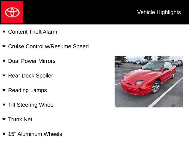 Used 2000 Pontiac Sunfire GT image 17