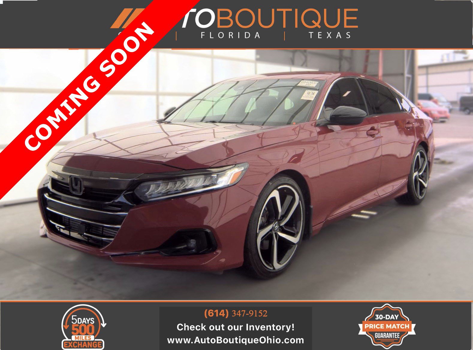 Used 2021 Honda Accord Sport Special Edition image 1