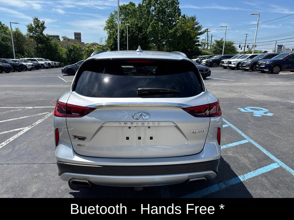Used 2021 INFINITI QX50 Autograph w/ Premium White Leather Package AWD/4WD image 5