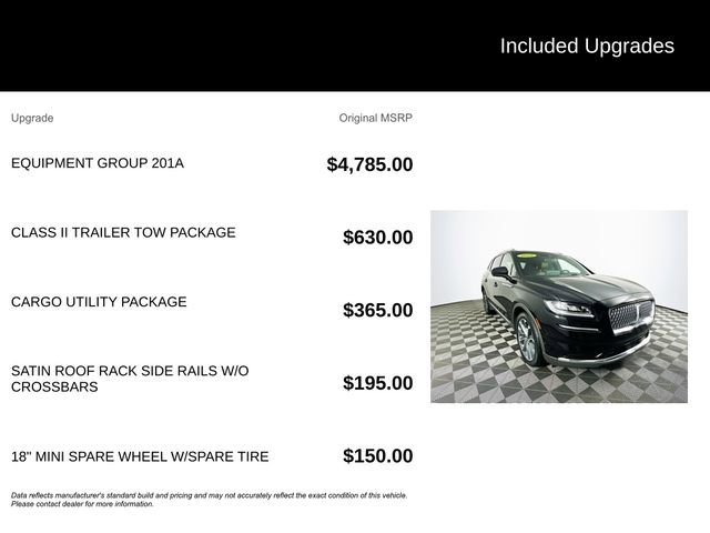 Used 2022 Lincoln Nautilus Reserve w/ Equipment Group 201A image 5