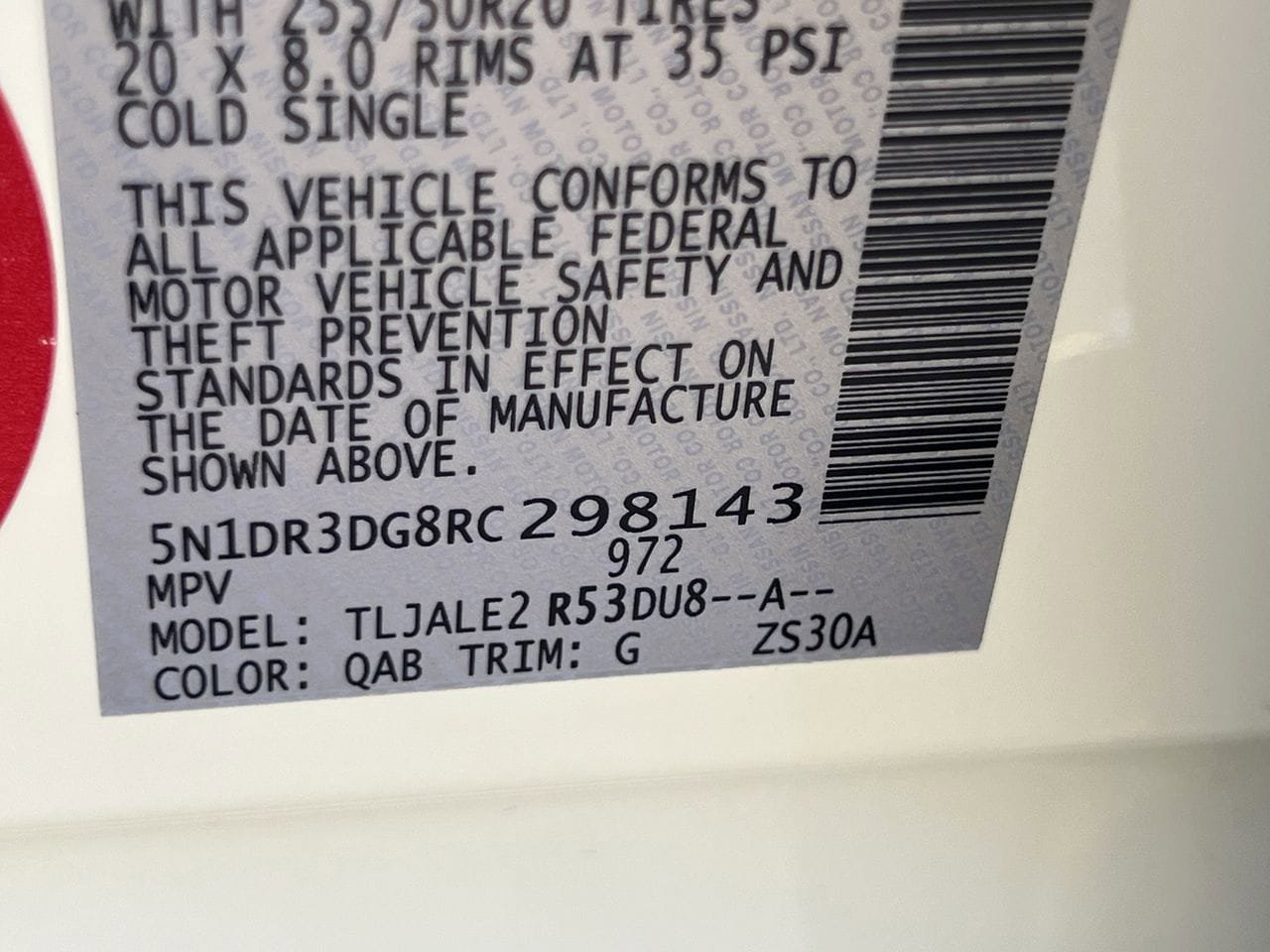 Certified 2024 Nissan Pathfinder Platinum w/ Cargo Package FWD image 31