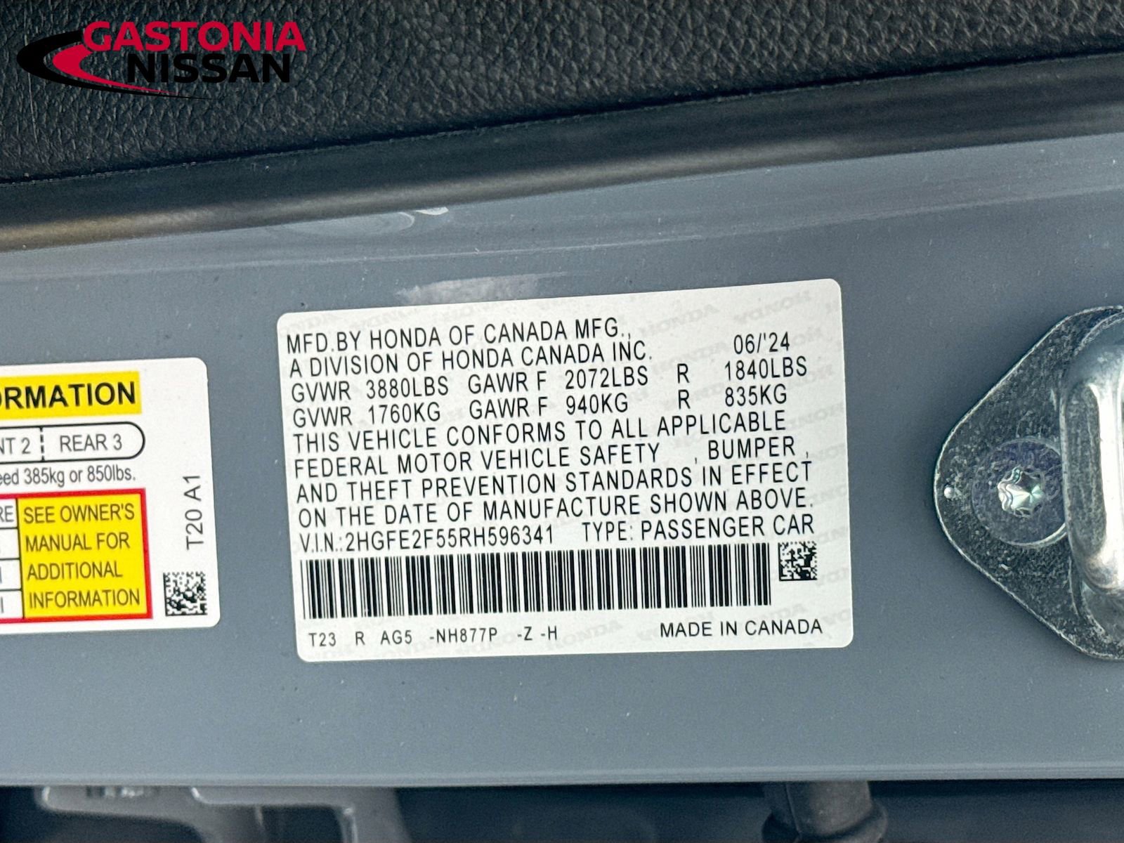 Used 2024 Honda Civic Sport image 37