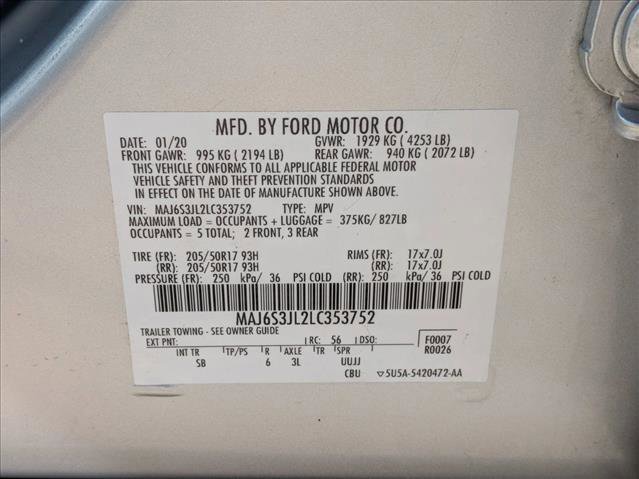 Used 2020 Ford EcoSport SES w/ SES Black Appearance Package image 22