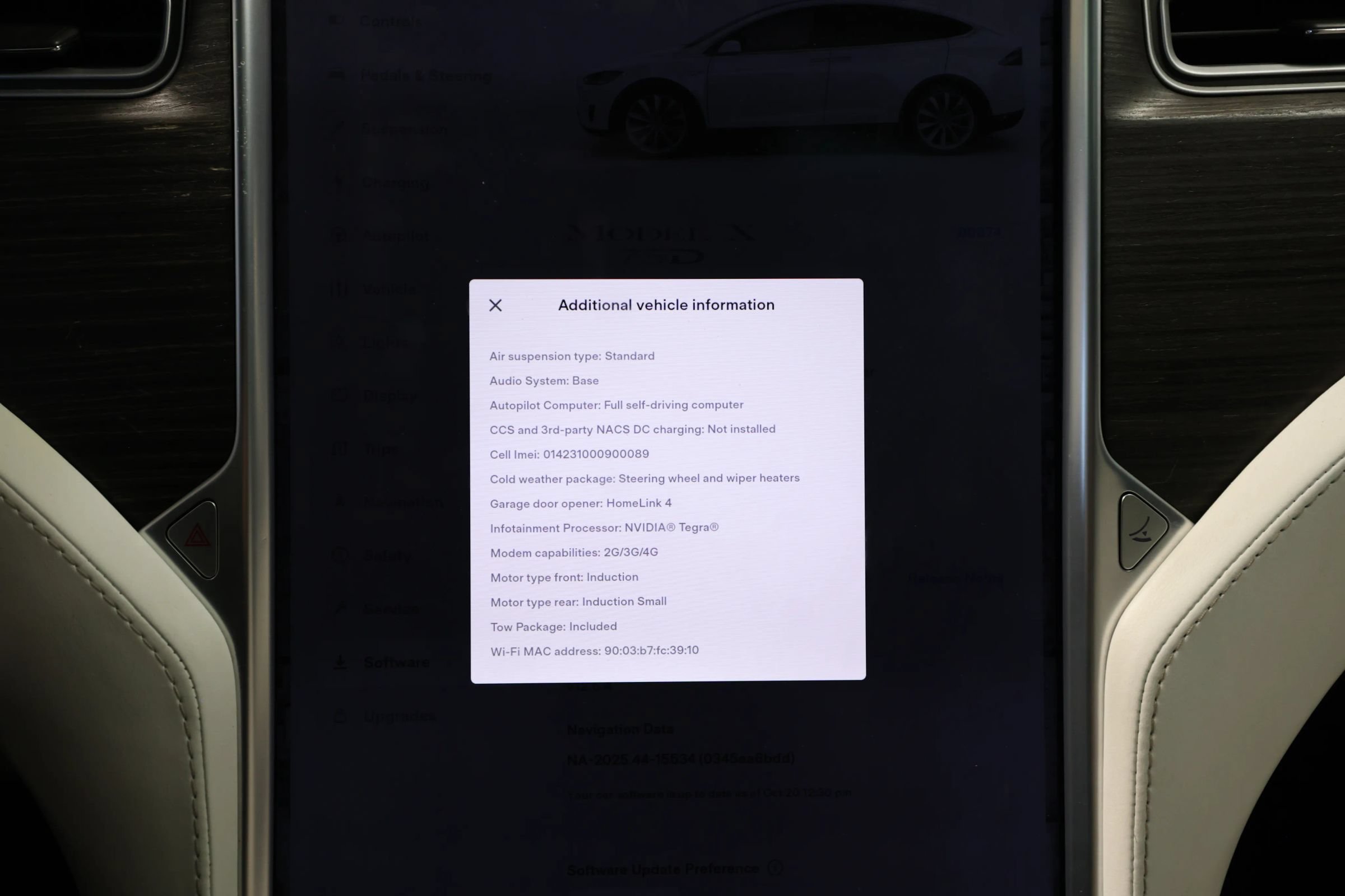 Used 2016 Tesla Model X 75D AWD/4WD image 53