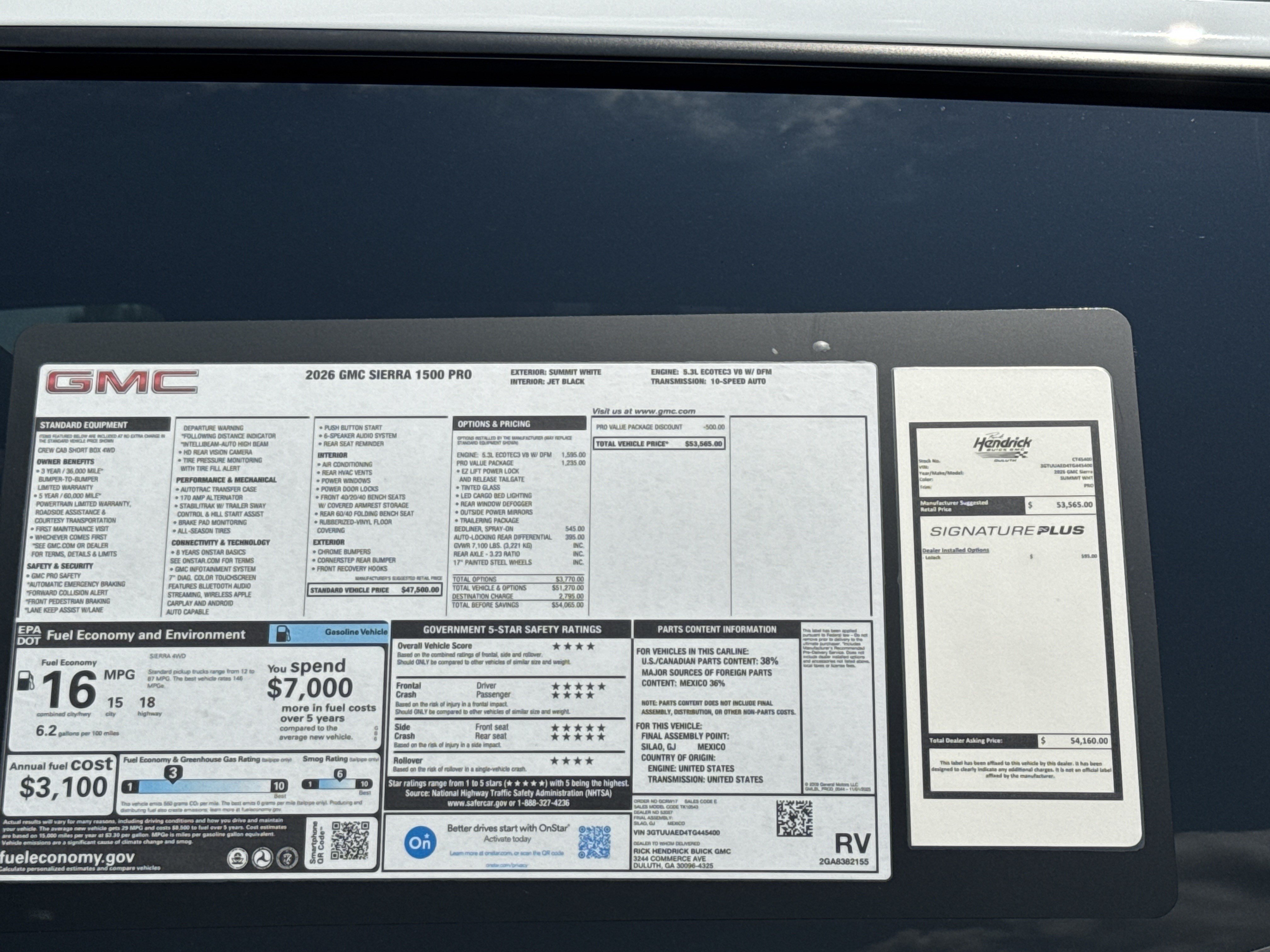 New 2026 GMC Sierra 1500 Pro w/ Pro Value Package AWD/4WD image 35