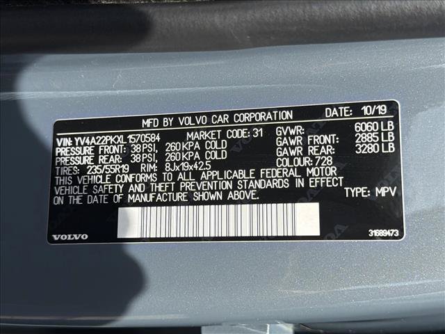 Used 2020 Volvo XC90 T6 Momentum AWD/4WD image 27