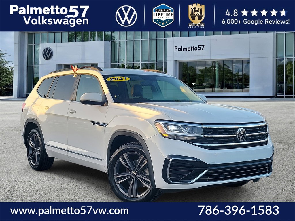 Used 2021 Volkswagen Atlas SE w/ Towing Package