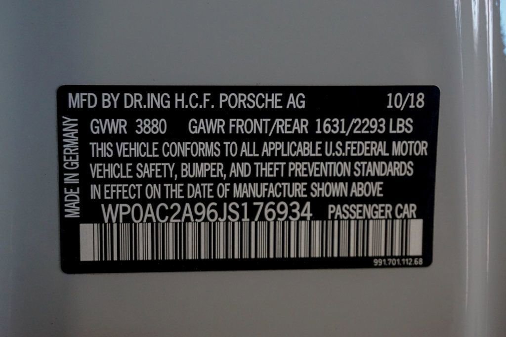 Used 2018 Porsche 911 GT3 image 20