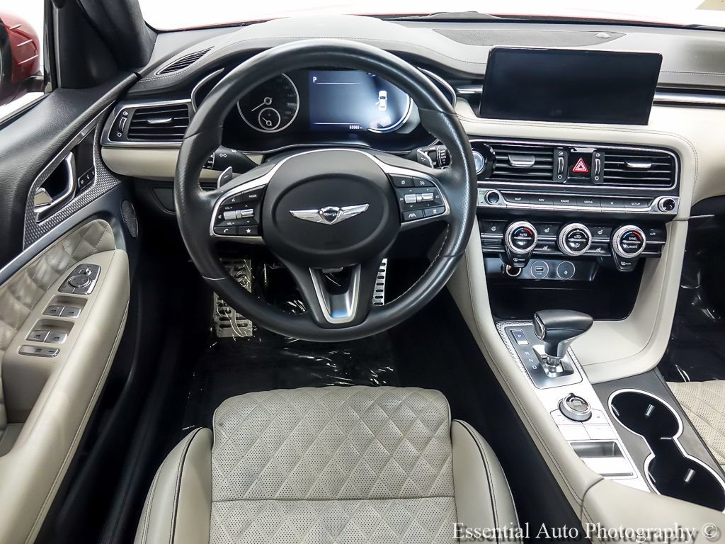 Used 2022 Genesis G70 3.3T w/ Sport Prestige Package AWD/4WD image 14