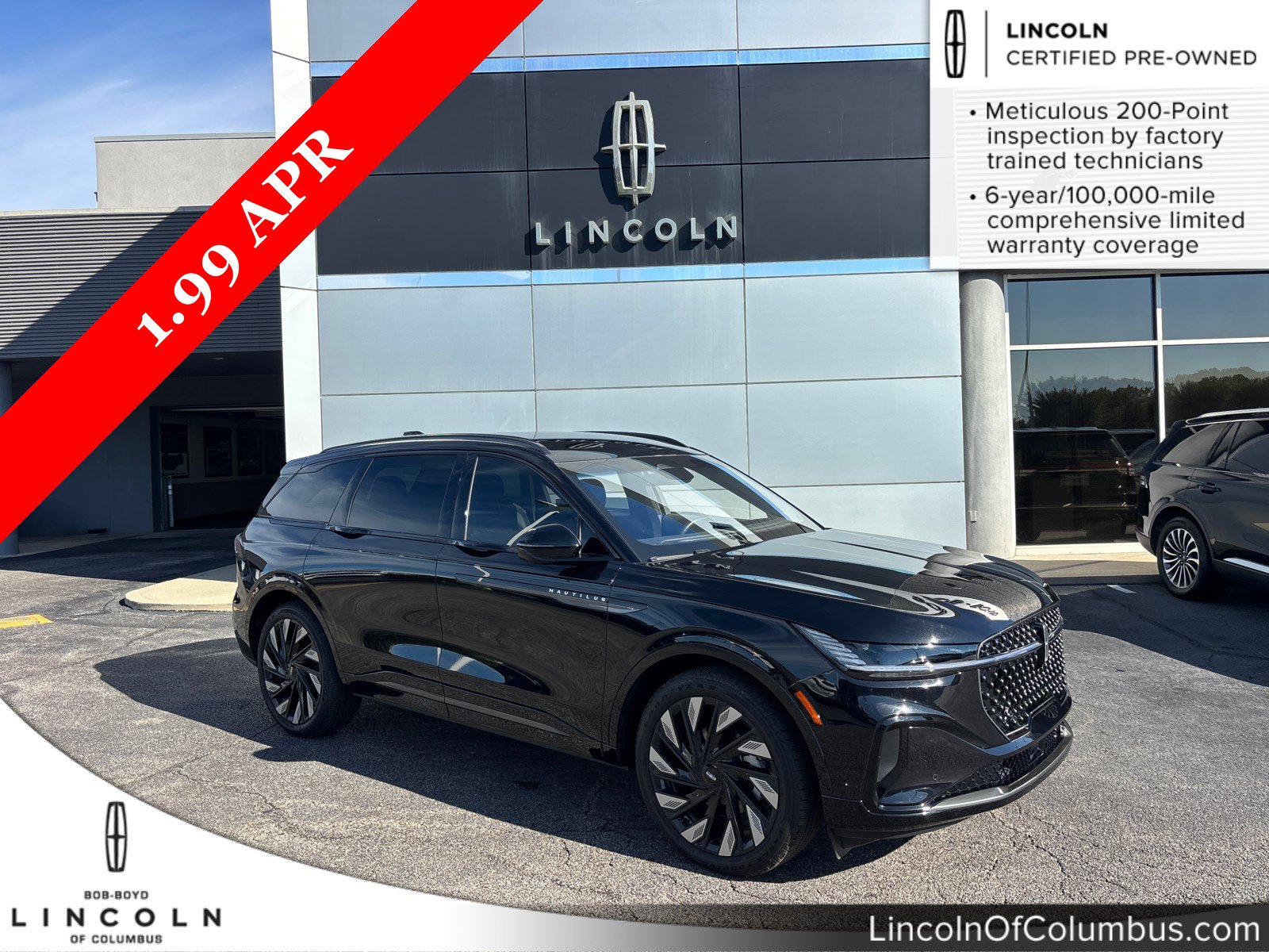 Certified 2024 Lincoln Nautilus Reserve w/ Jet Appearance Package (87T)