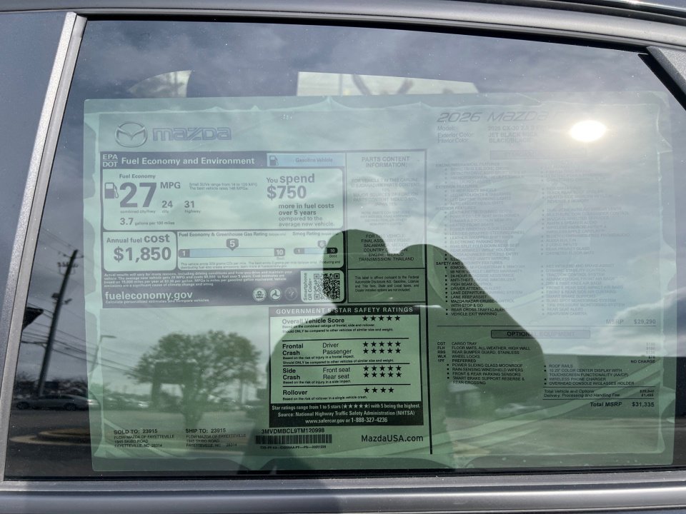 New 2026 MAZDA CX-30 AWD 2.5 S image 33