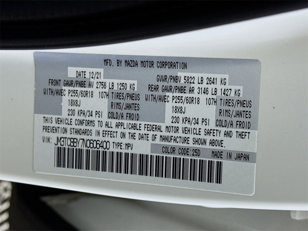 Used 2022 MAZDA CX-9 Sport image 35