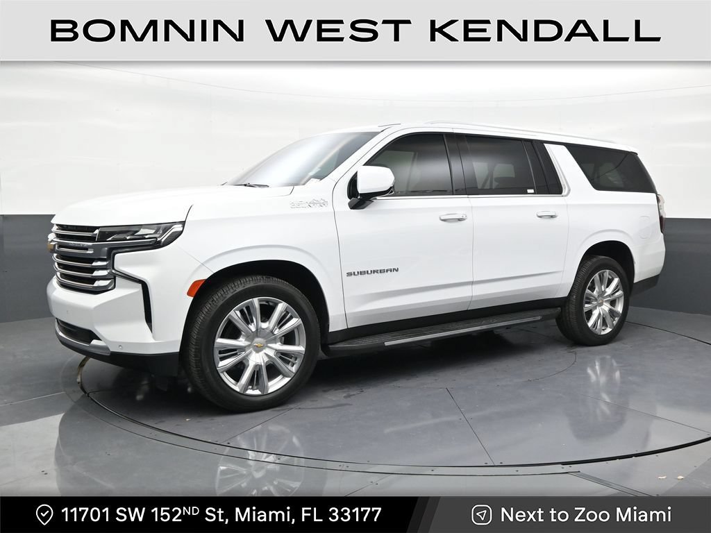 Used 2022 Chevrolet Suburban High Country RWD image 1