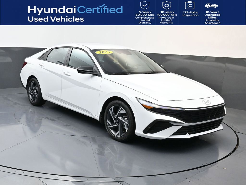 Certified 2025 Hyundai Elantra Sport