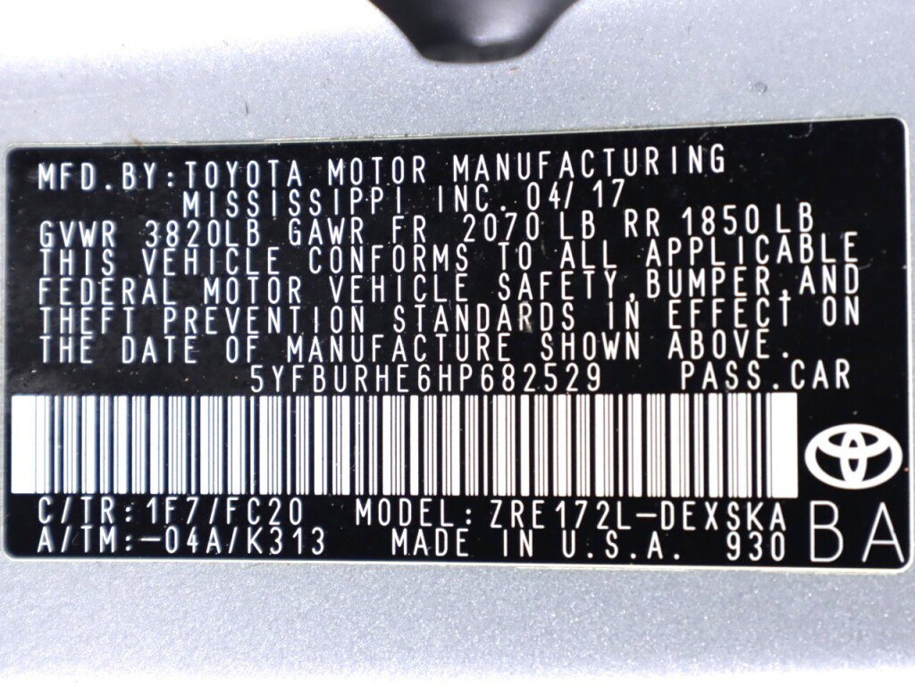 Used 2017 Toyota Corolla SE w/ SE Premium Package FWD image 42