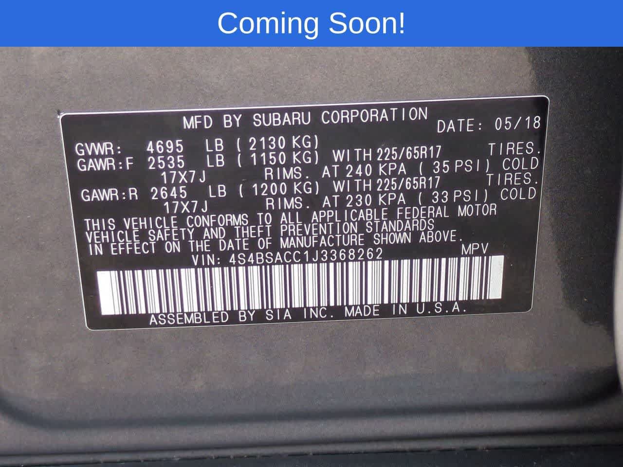 Used 2018 Subaru Outback 2.5i Premium AWD/4WD image 35