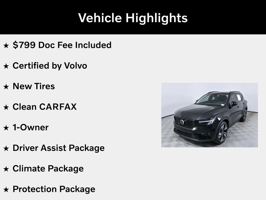 Certified 2023 Volvo XC40 B4 Plus w/ Driver Assist Package image 5