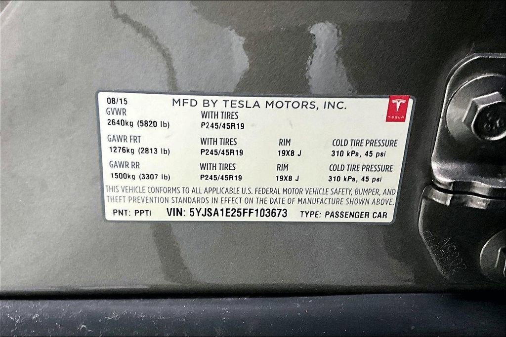 Used 2015 Tesla Model S 90D image 17