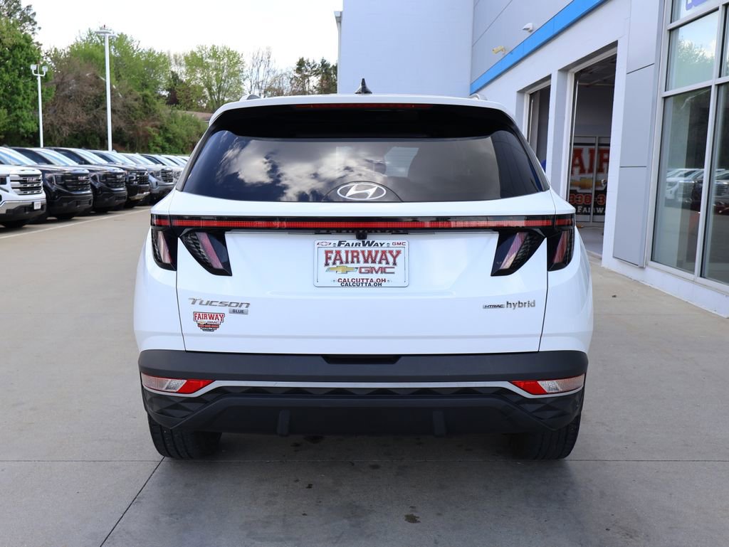 Used 2022 Hyundai Tucson Blue AWD/4WD image 9