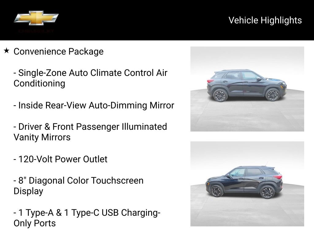 Certified 2023 Chevrolet TrailBlazer LT w/ Convenience Package image 16