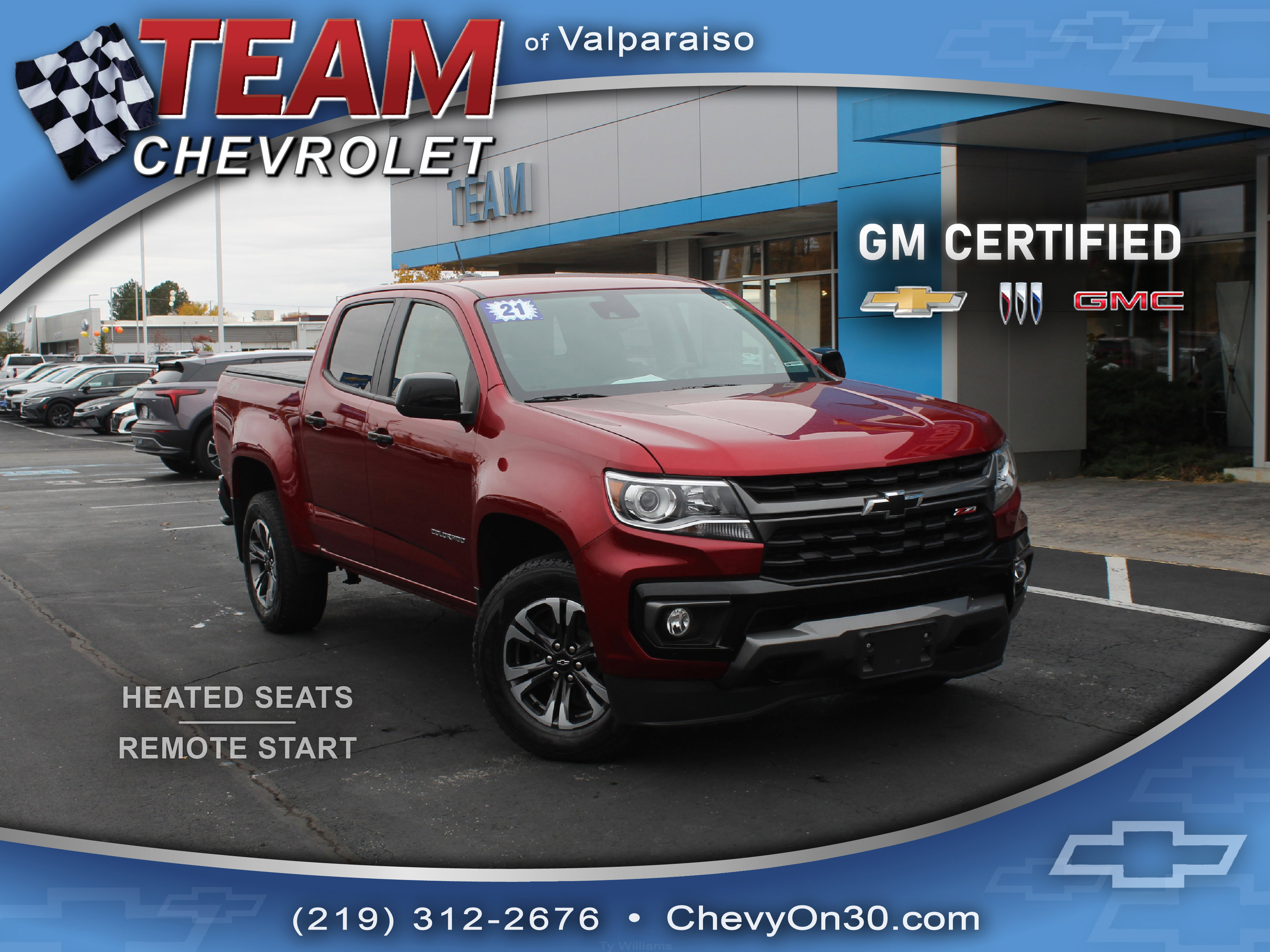 Certified 2021 Chevrolet Colorado Z71 w/ Safety Package