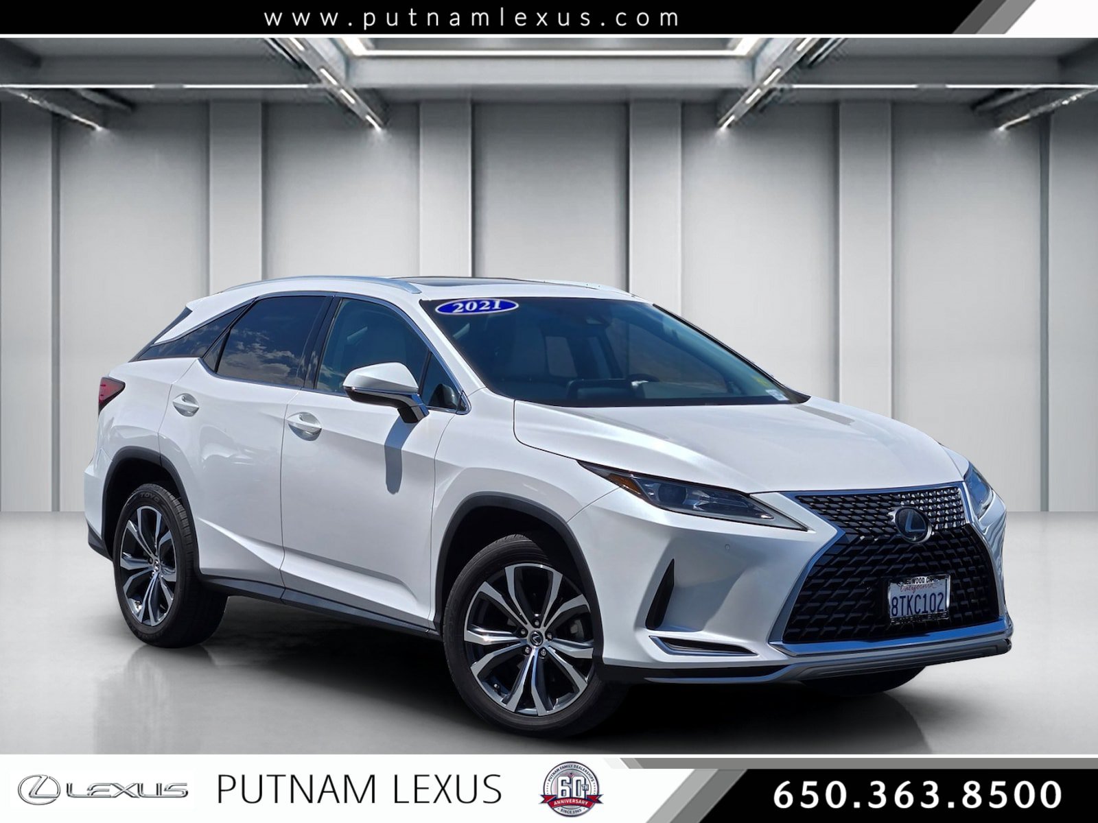 Certified 2021 Lexus RX 350 FWD w/ Premium Package image 1