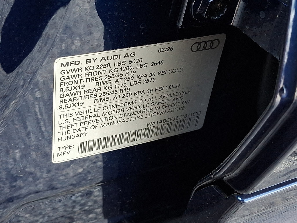 New 2026 Audi Q3 quattro 2.0T AWD/4WD image 11