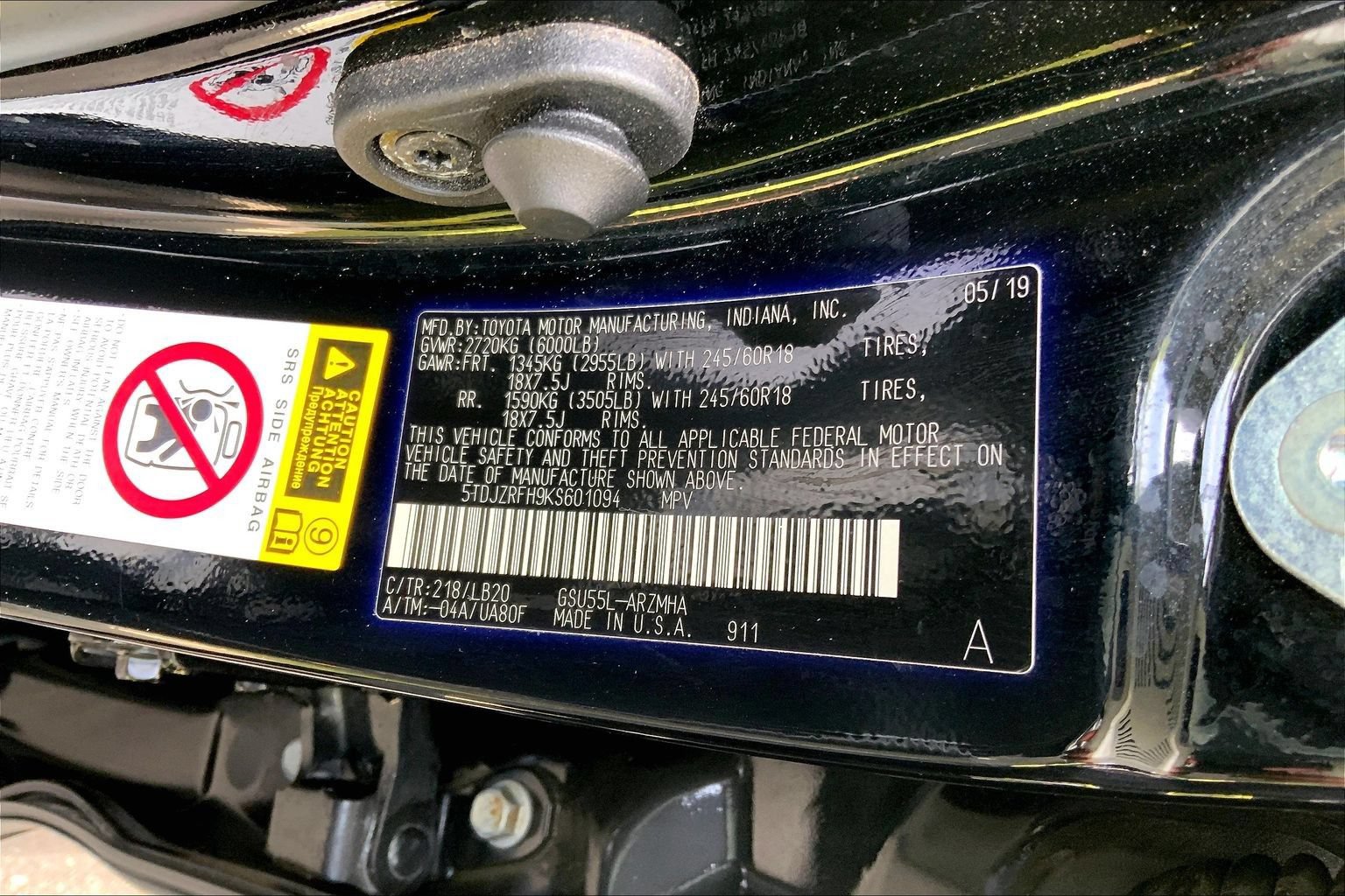 Used 2019 Toyota Highlander XLE AWD/4WD image 31