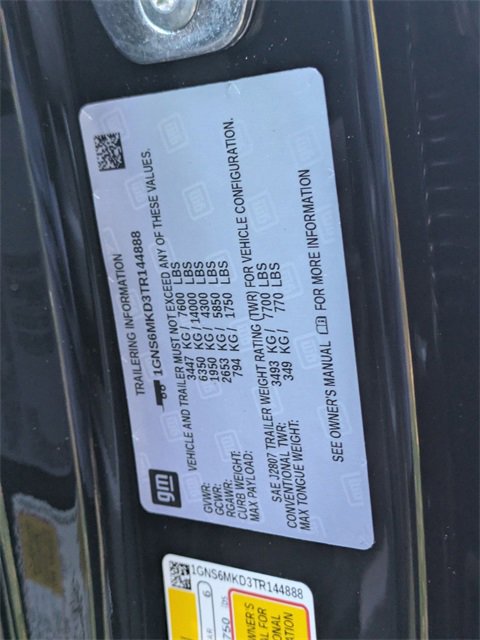 New 2026 Chevrolet Tahoe LS w/ LPO, Dark Essentials Package image 42