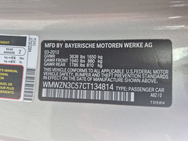 Used 2012 MINI Cooper Convertible FWD image 25