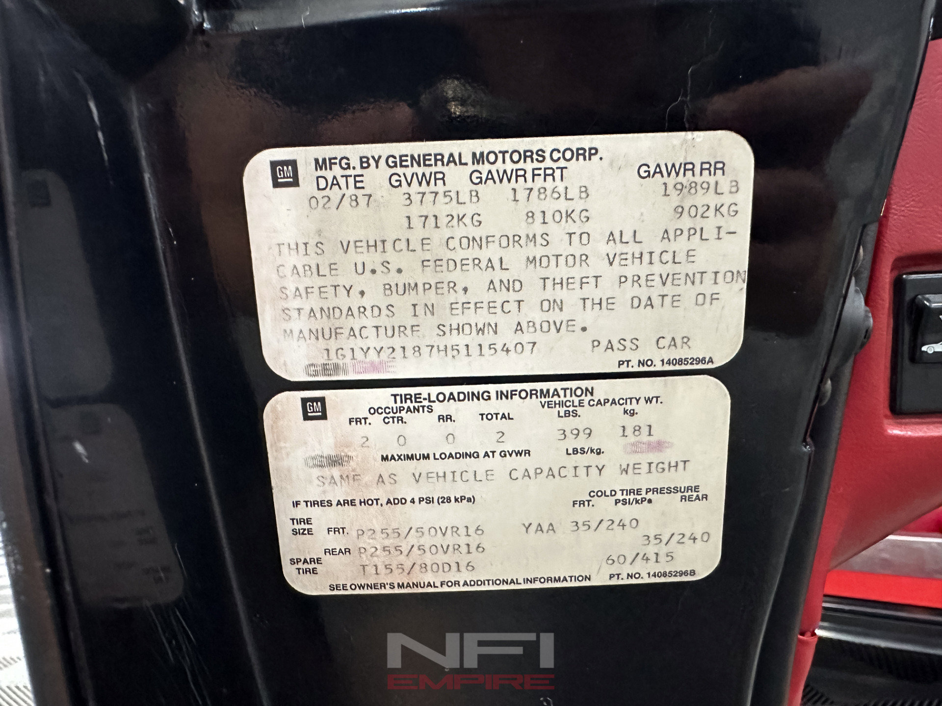 Used 1987 Chevrolet Corvette 2D Coupe image 44