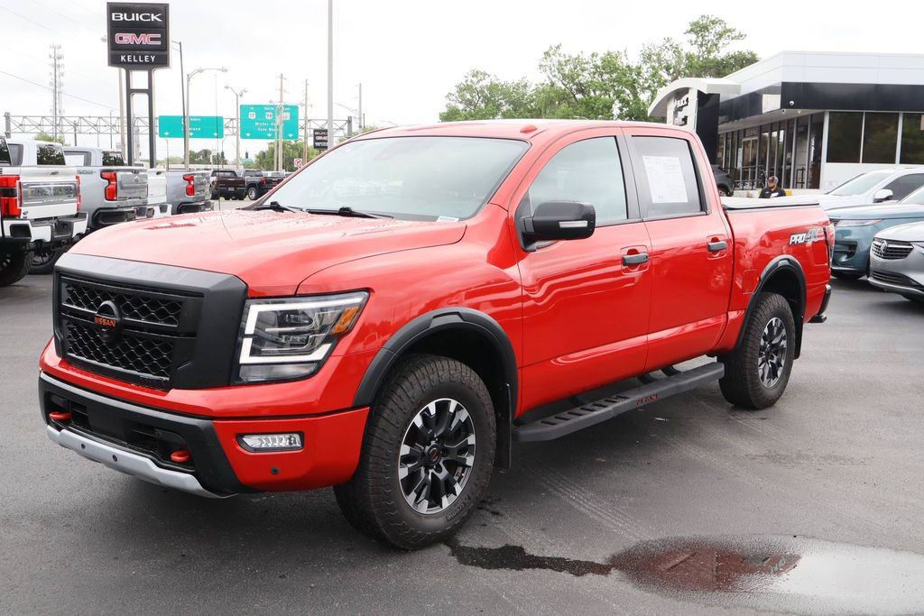Used 2021 Nissan Titan PRO-4X w/ Pro-4x Convenience Package AWD/4WD image 5
