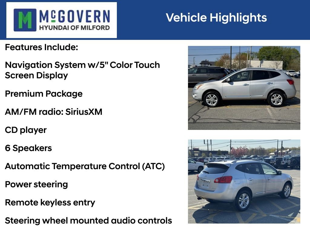 Used 2012 Nissan Rogue SV w/ Premium Pkg AWD/4WD image 4