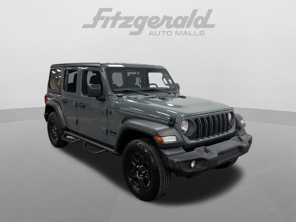 Certified 2024 Jeep Wrangler Unlimited Sport AWD/4WD image 8