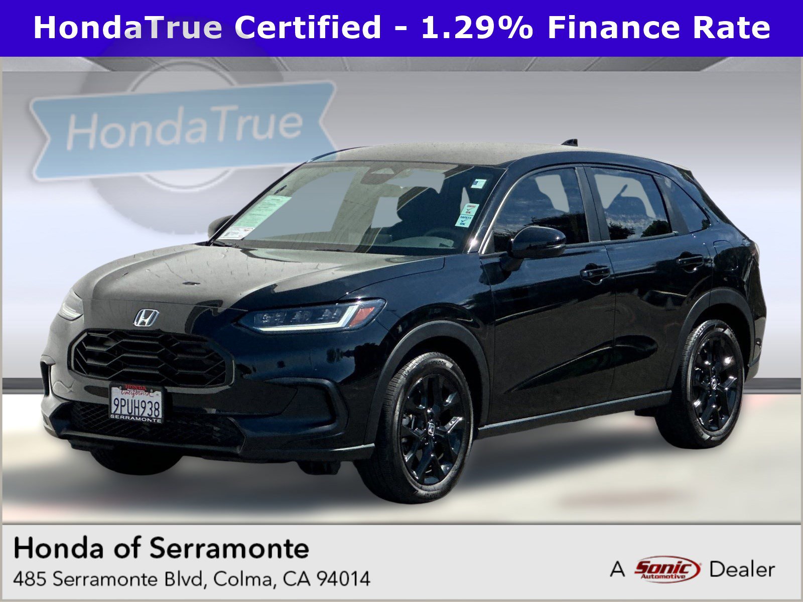 Certified 2025 Honda HR-V Sport