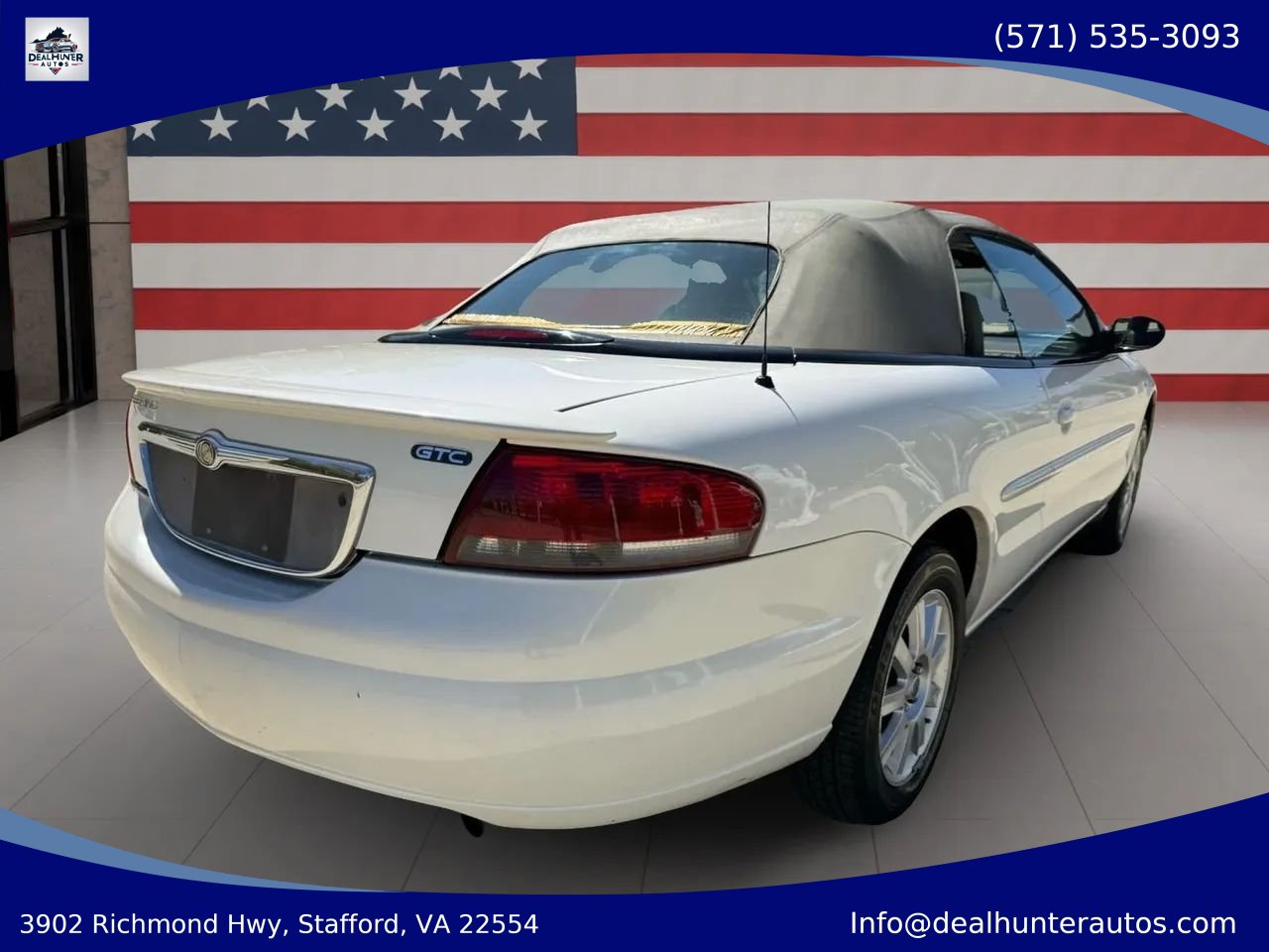 Used 2004 Chrysler Sebring GTC FWD image 7