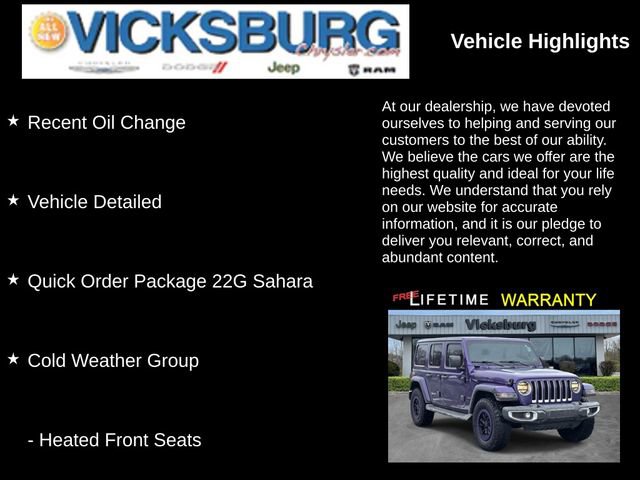 Used 2023 Jeep Wrangler Sahara w/ Cold Weather Group image 19