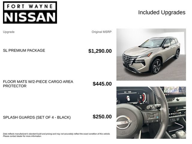 Certified 2024 Nissan Rogue SL w/ SL Premium Package image 4