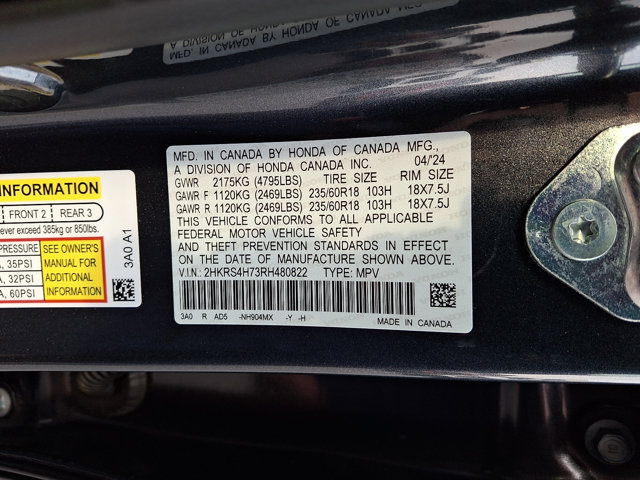 Certified 2024 Honda CR-V EX-L image 29