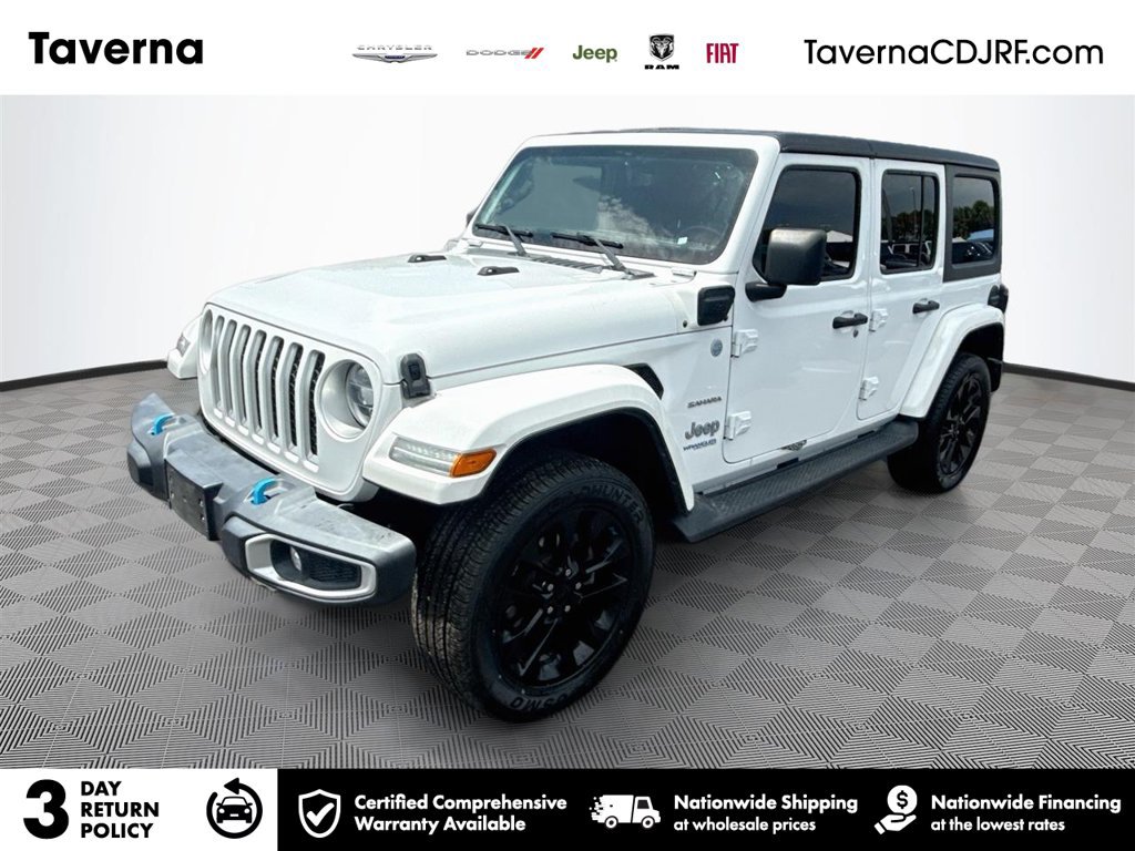 Used 2022 Jeep Wrangler Unlimited Sahara AWD/4WD image 1