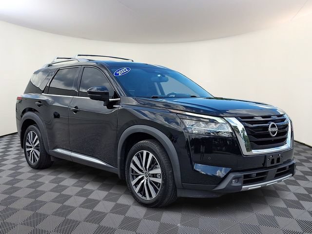 Used 2022 Nissan Pathfinder Platinum w/ Cargo Package AWD/4WD video 1