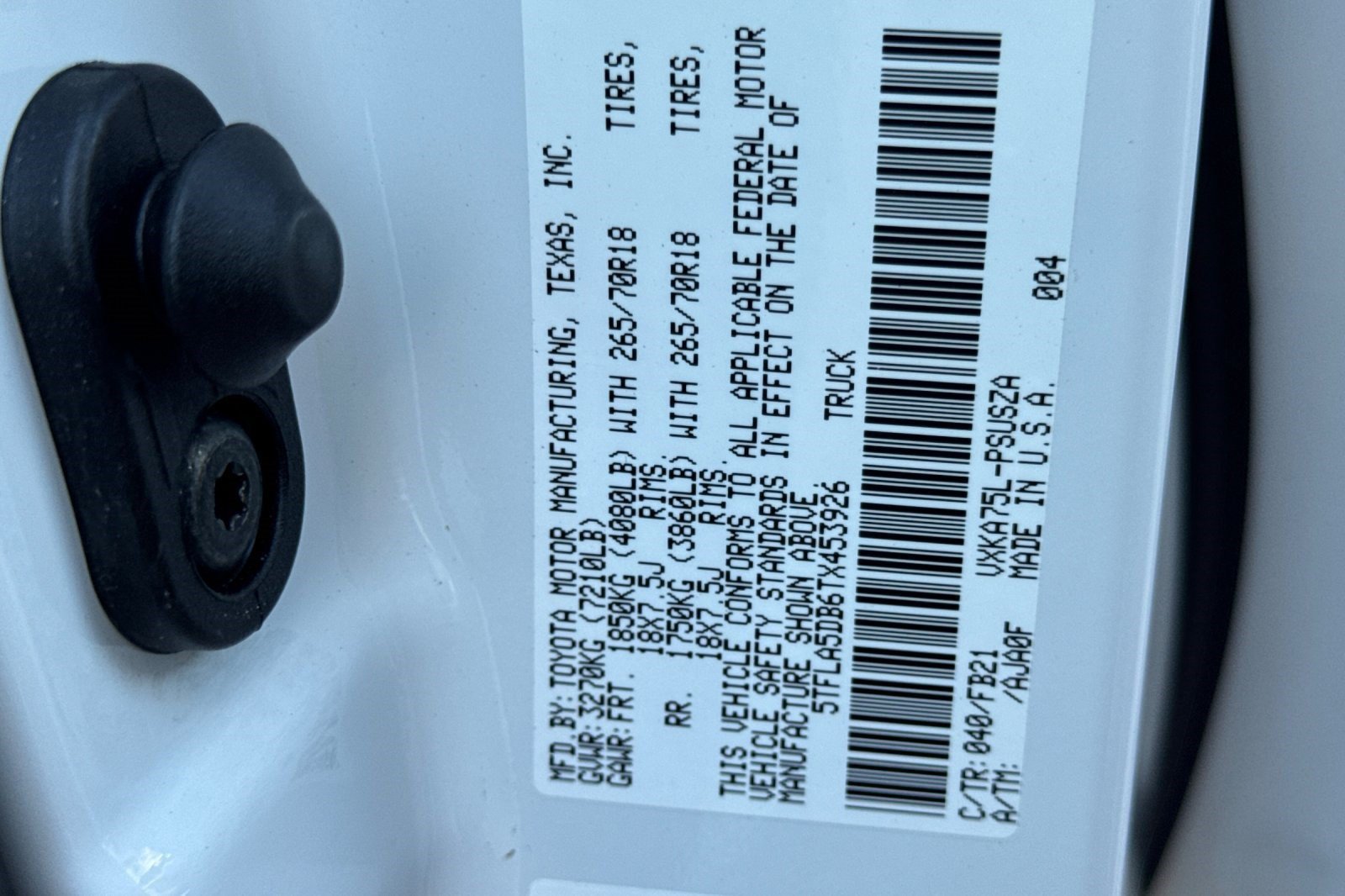 New 2026 Toyota Tundra SR5 AWD/4WD image 23