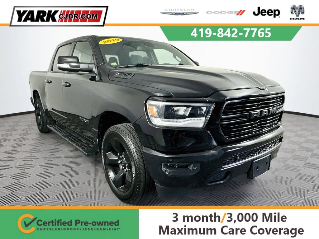 Certified 2019 RAM 1500 Big Horn AWD/4WD image 1