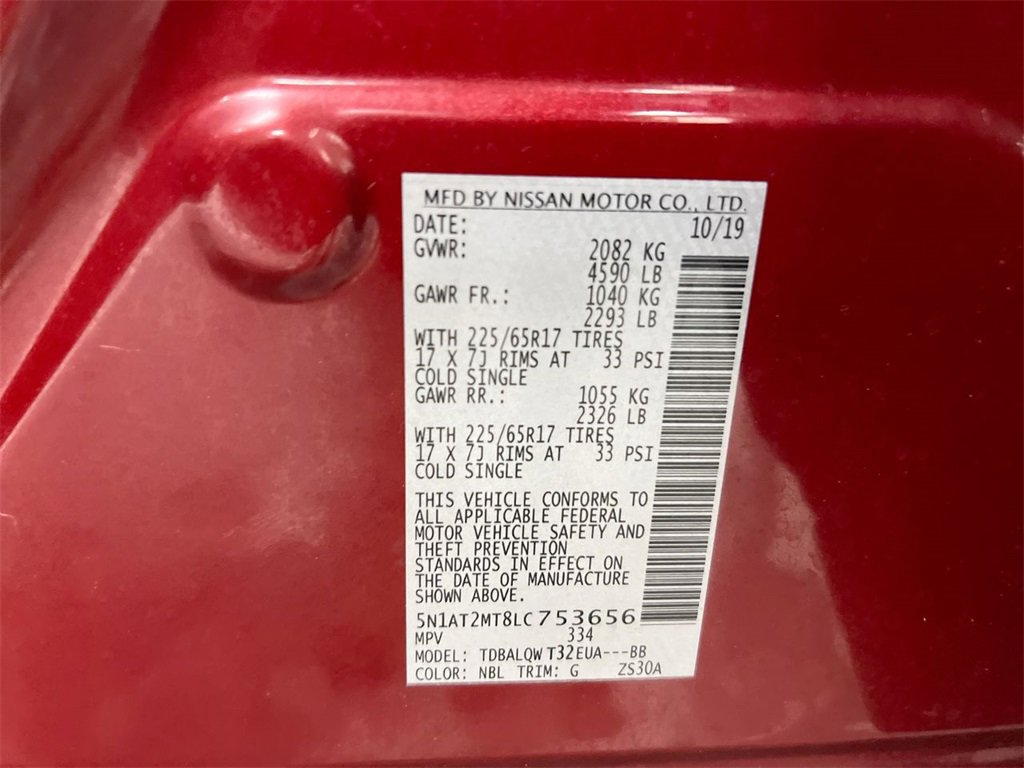 Used 2020 Nissan Rogue SV image 27