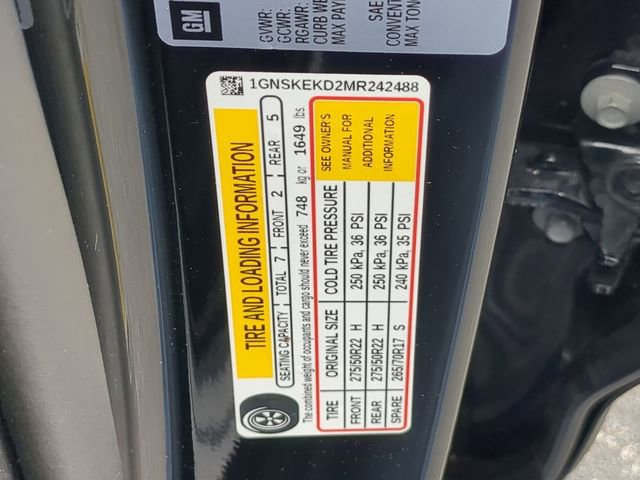 Used 2021 Chevrolet Suburban RST w/ Luxury Package image 44