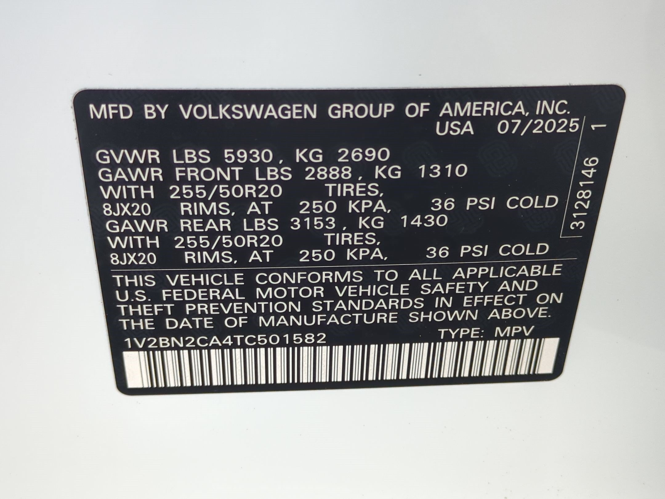 New 2026 Volkswagen Atlas SEL AWD/4WD image 21