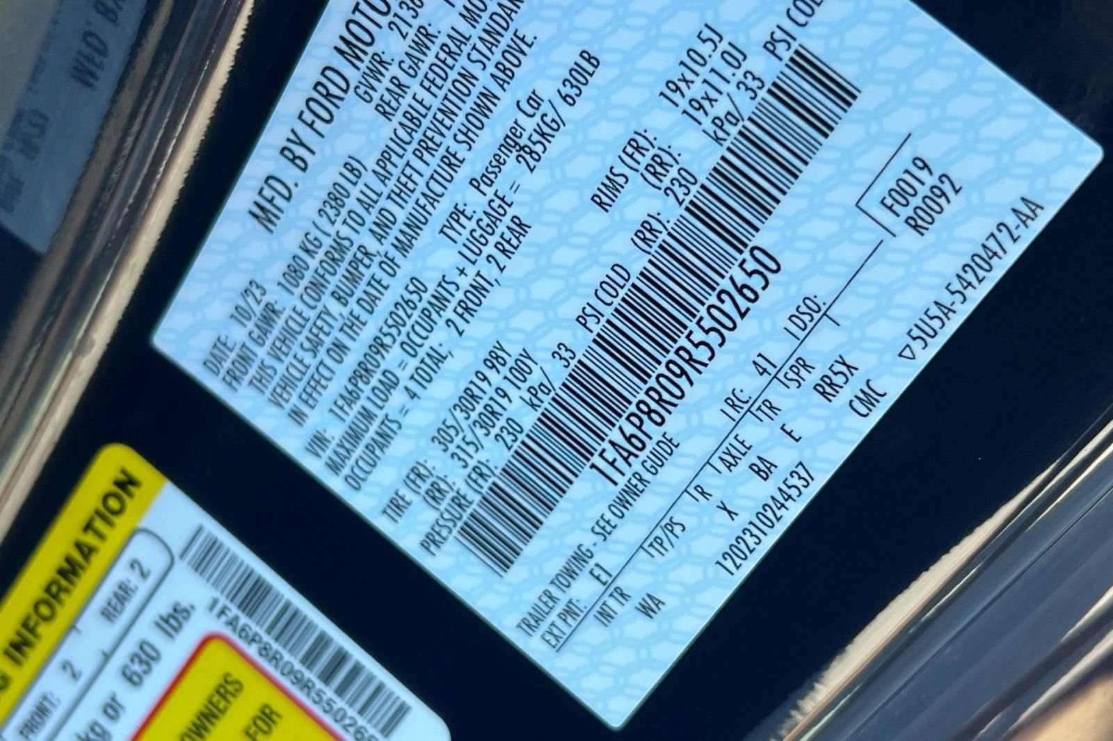 Used 2024 Ford Mustang Dark Horse w/ Dark Horse Handlin Package image 29