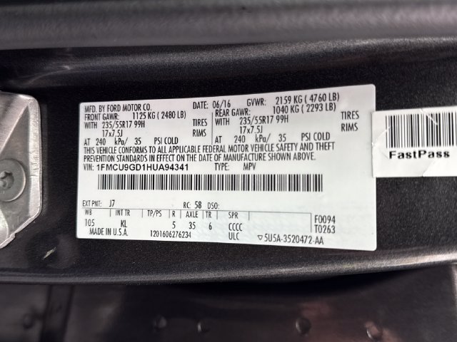 Used 2017 Ford Escape SE w/ Equipment Group 201A AWD/4WD image 33
