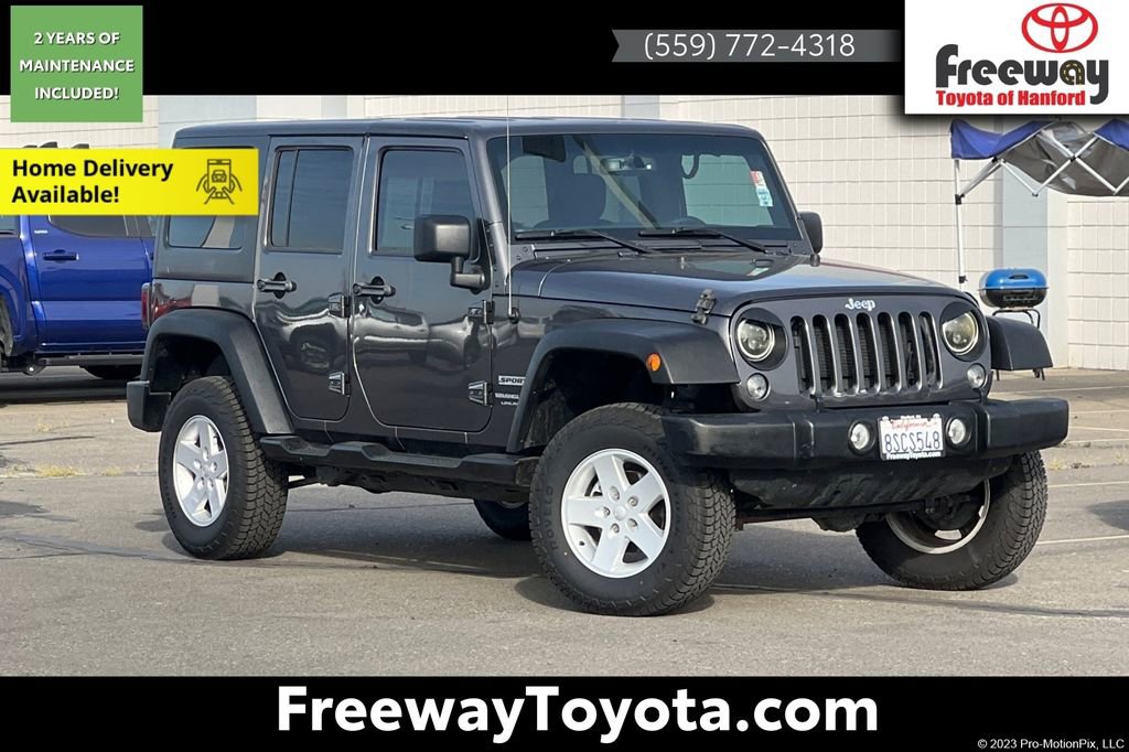 Used 2018 Jeep Wrangler Unlimited Sport S image 1